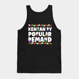 Kenyan By Popular Demand - Xtian Dela Tank Top